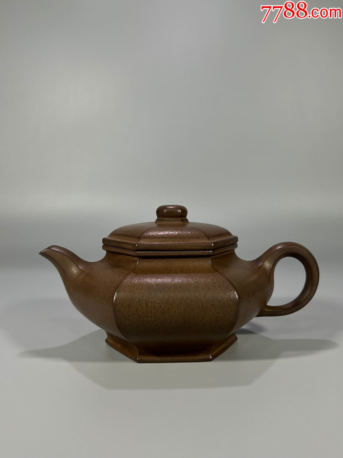 「时大彬」紫砂六方虚扁壶_价格3500元_第1张_7788收藏__收藏热线