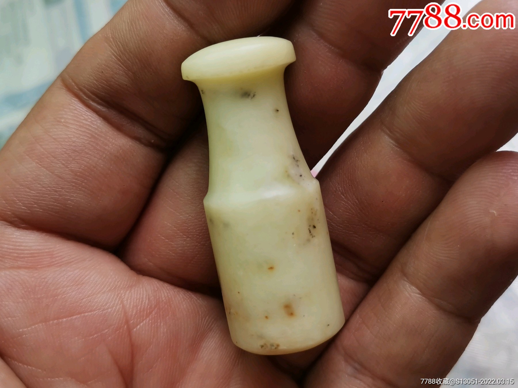 少见老玉石烟嘴未使用-价格:30元-se85939125-其他玉石/玉器-零售