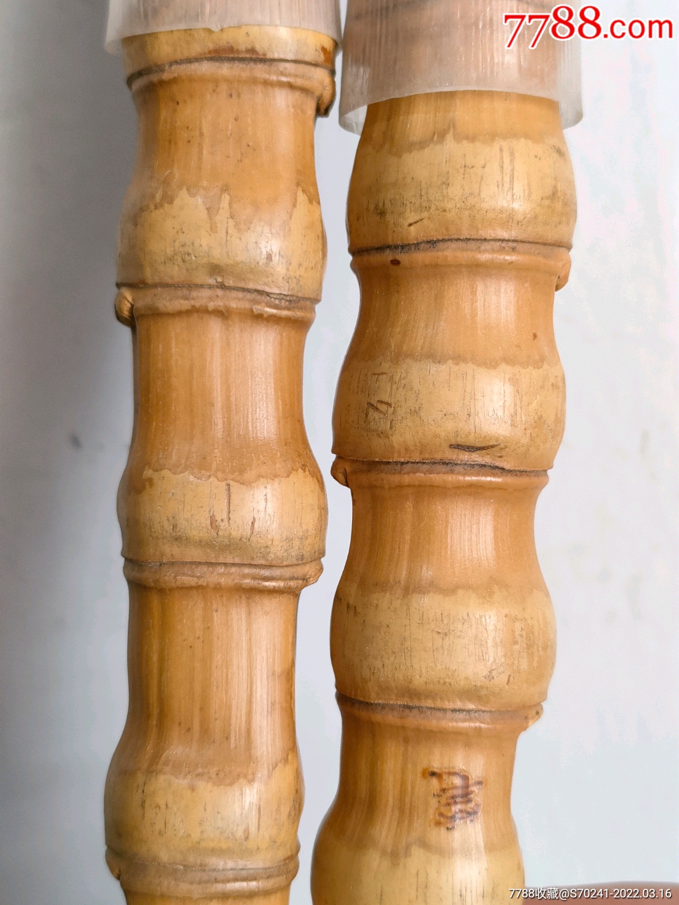 七十年代老掖县库存罗汉竹大毛笔