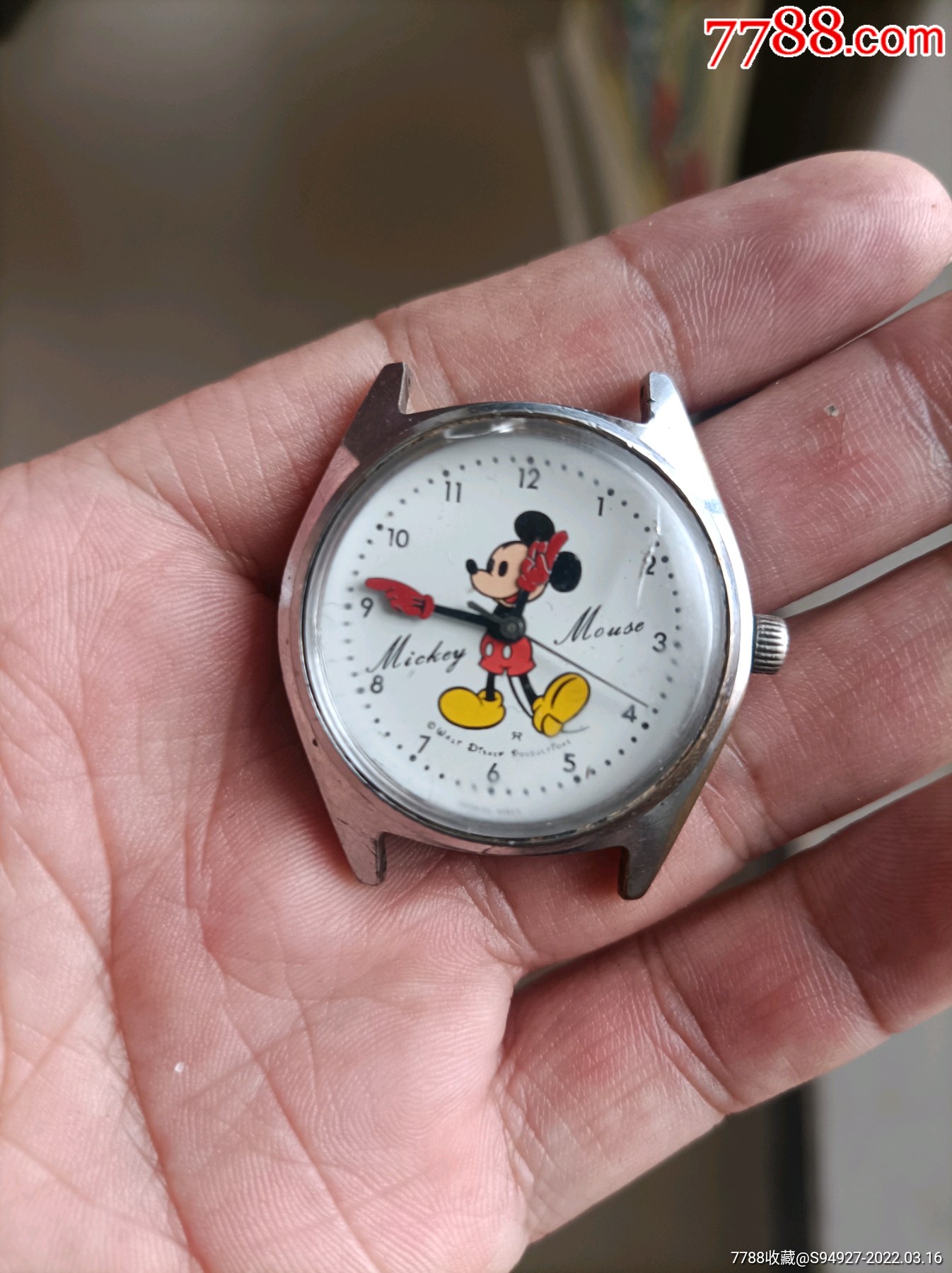 精工米老鼠机械男表