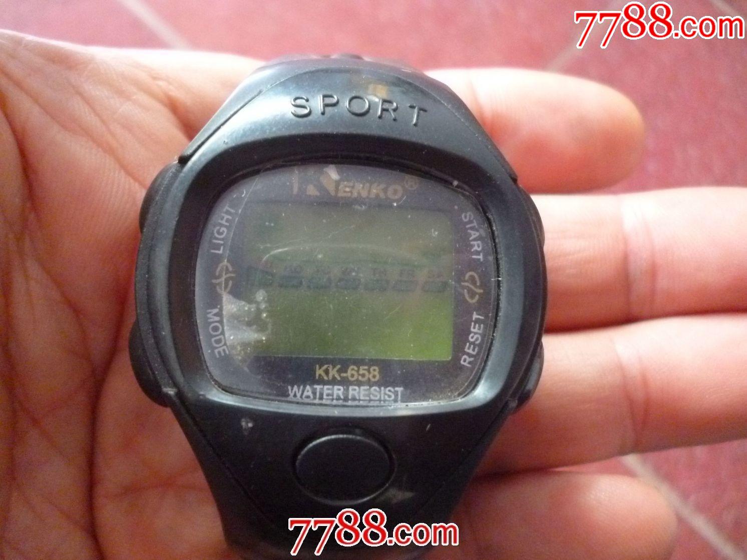 数字显示sport牌男士电子表表配件出