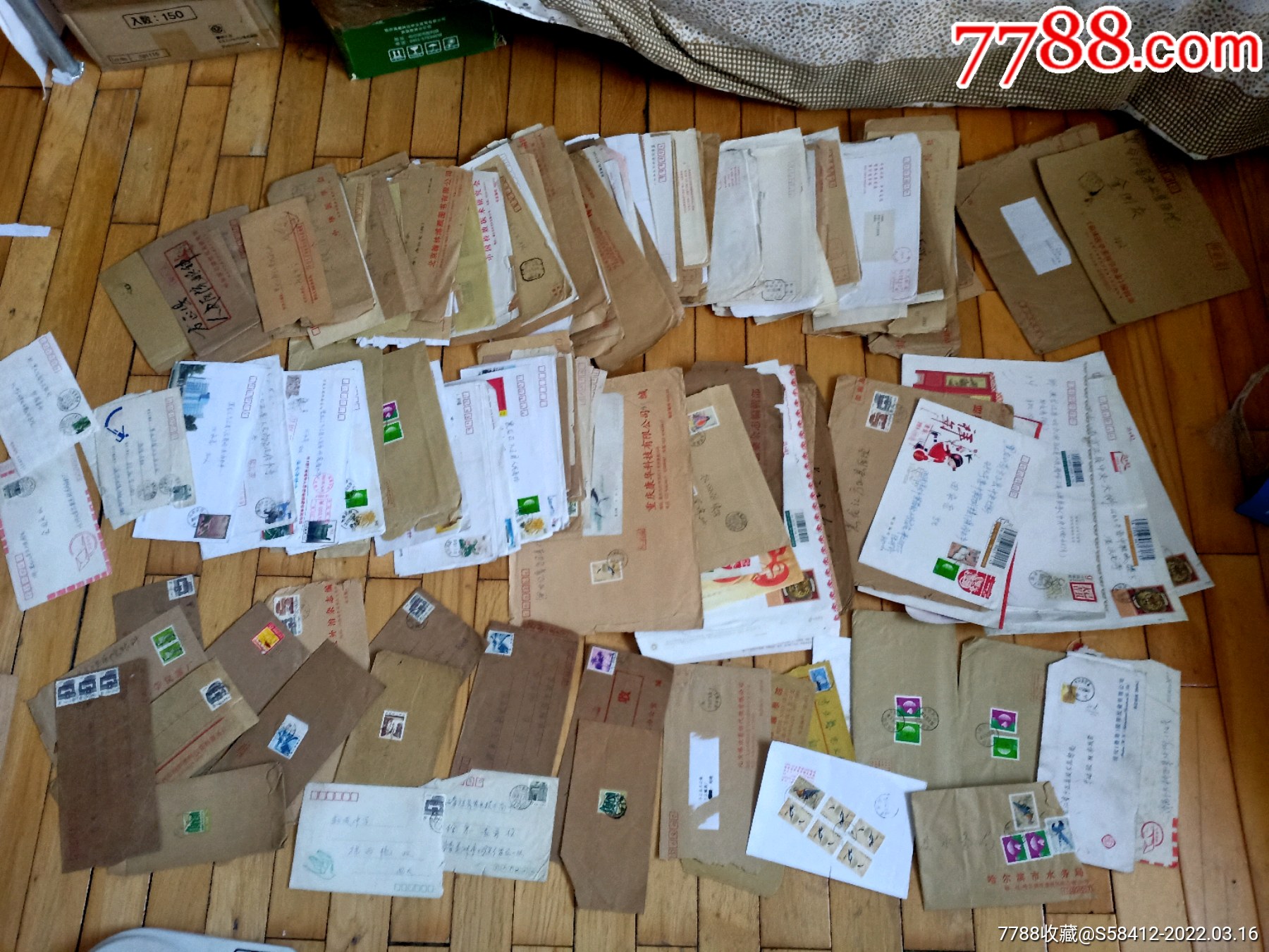 客户专拍4斤多旧信封