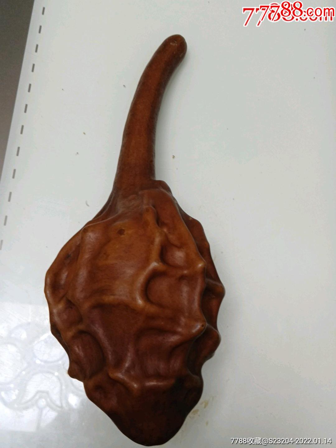 几十年鹤首葫芦包浆好器形妙(总长42厘米*)_手捻葫芦/葫芦制品_第5张