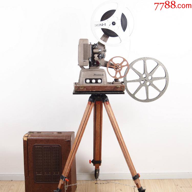 怀旧复古西洋古董古玩美国revere16毫米mm胶片放映机老式电影机