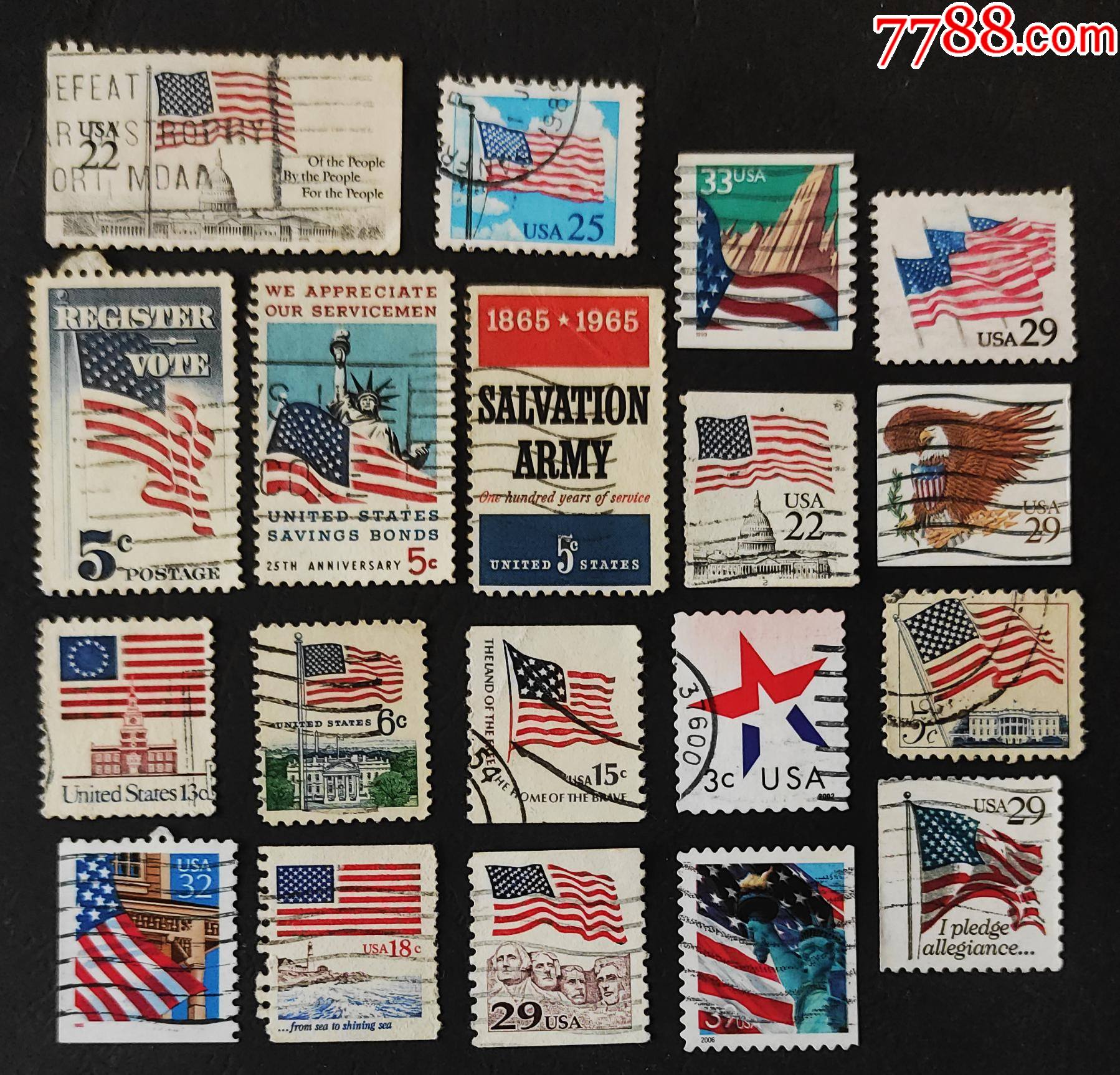 美国邮票 最贵图片
