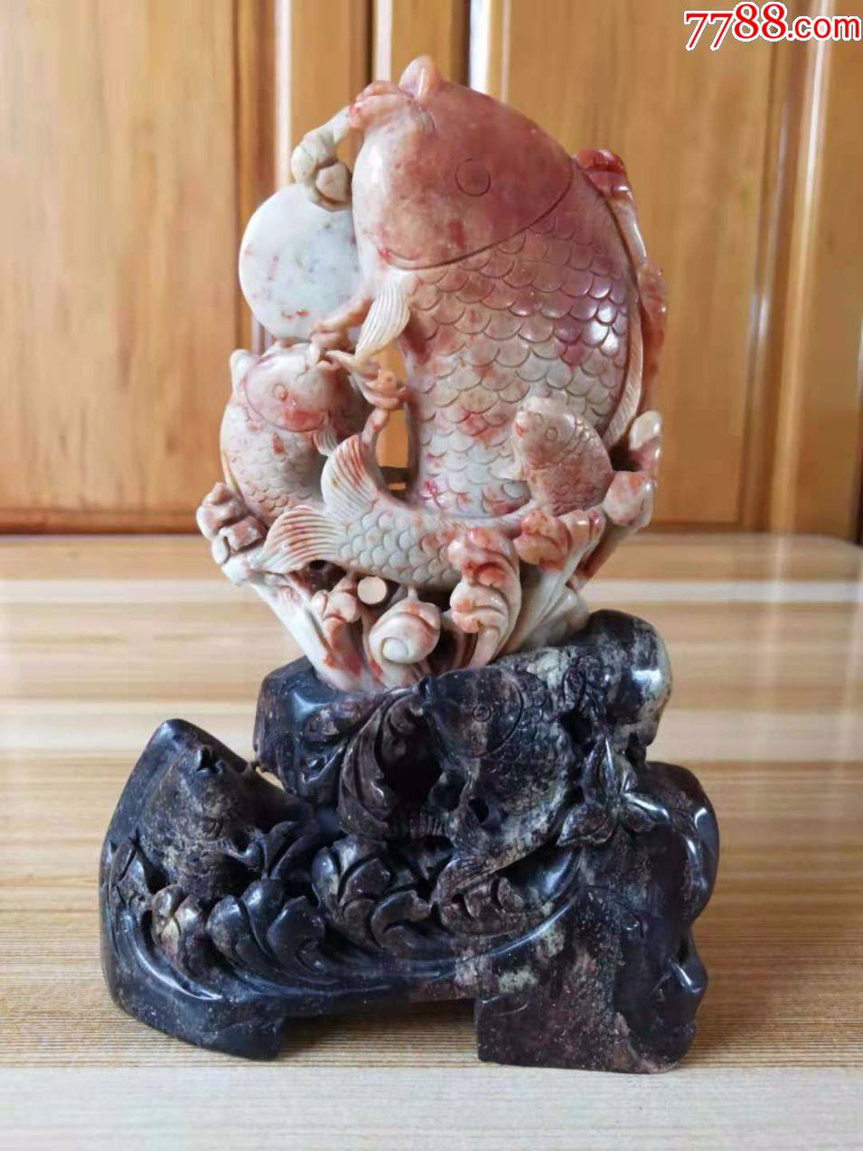 鸿运当头摆件_青田石_第1张_7788玉器收藏