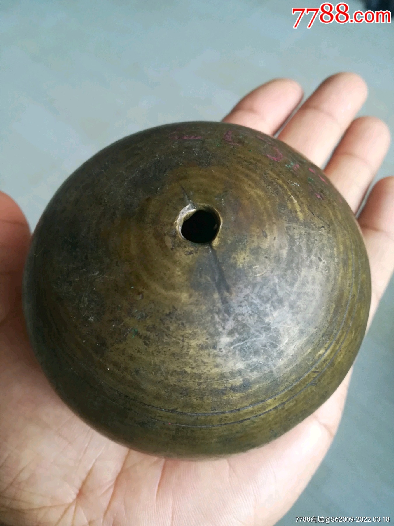 民国厚重好品八李铜铃铛-价格:268元-se85989592-铜铃/铃铛-零售-7788