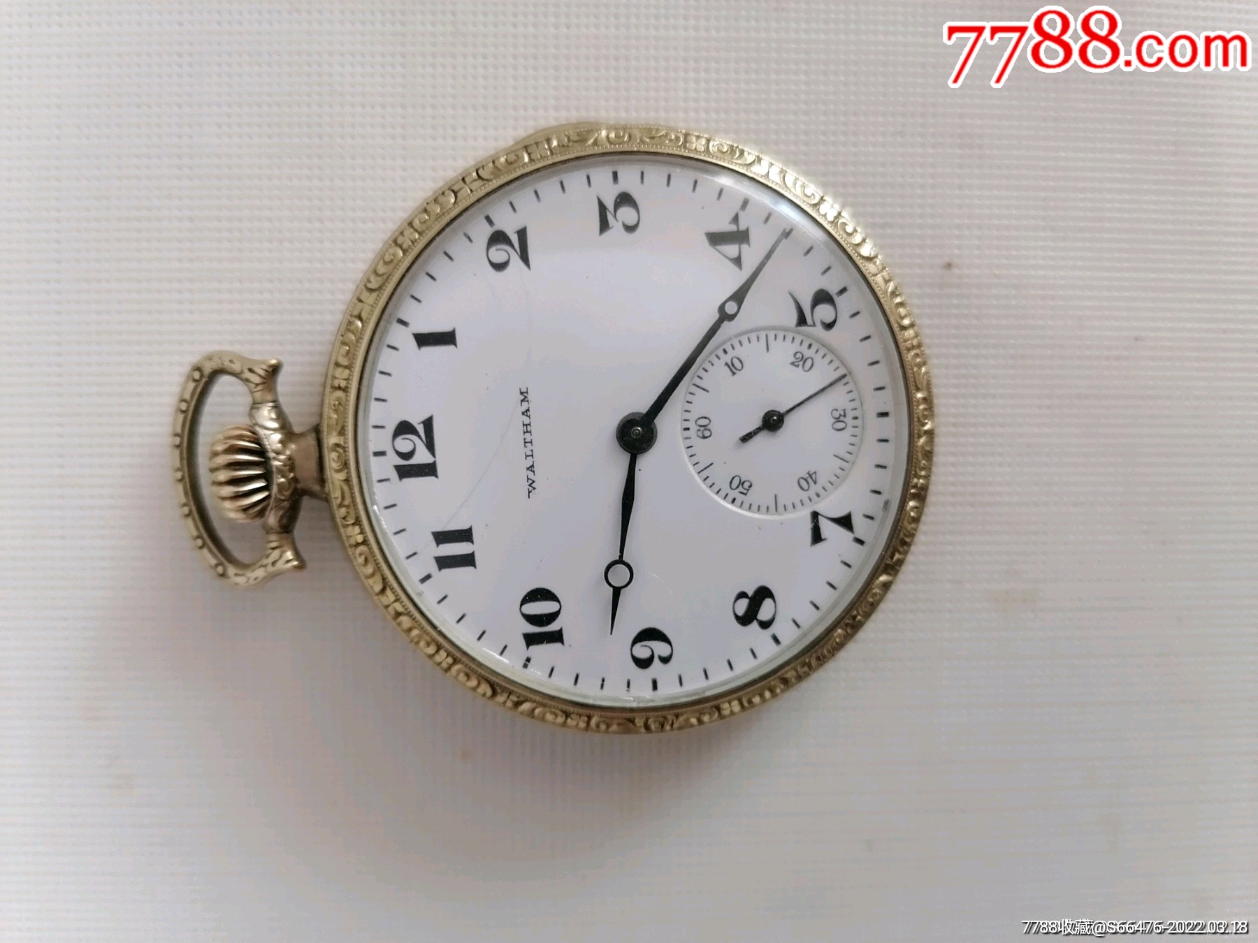 老瑞士怀表华生包金壳怀表表镜43左右走时很快会维修的拍吧邮费8元