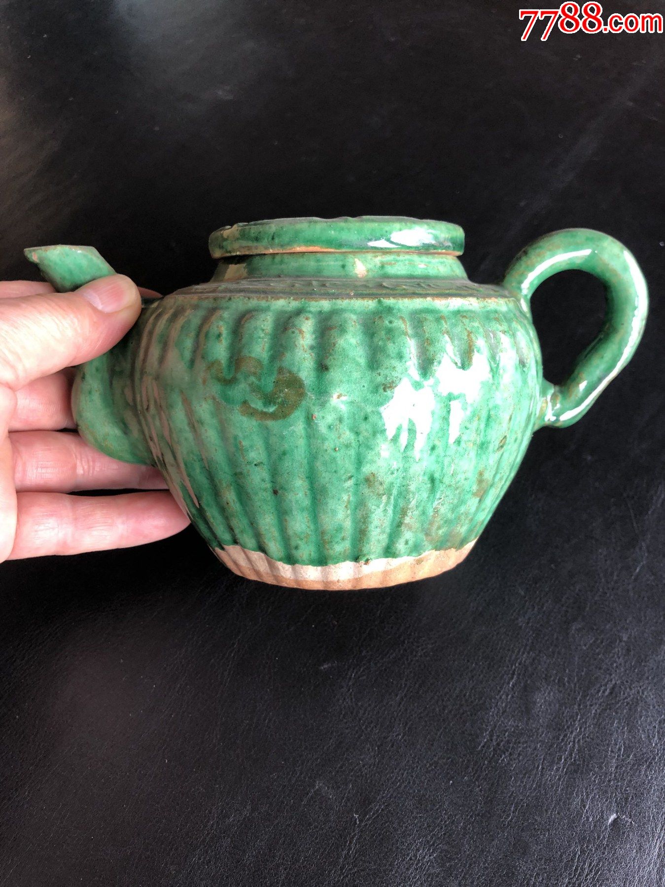 明代绿釉执壶_价格980元【专营老货】_第1张_7788收藏__收藏热线