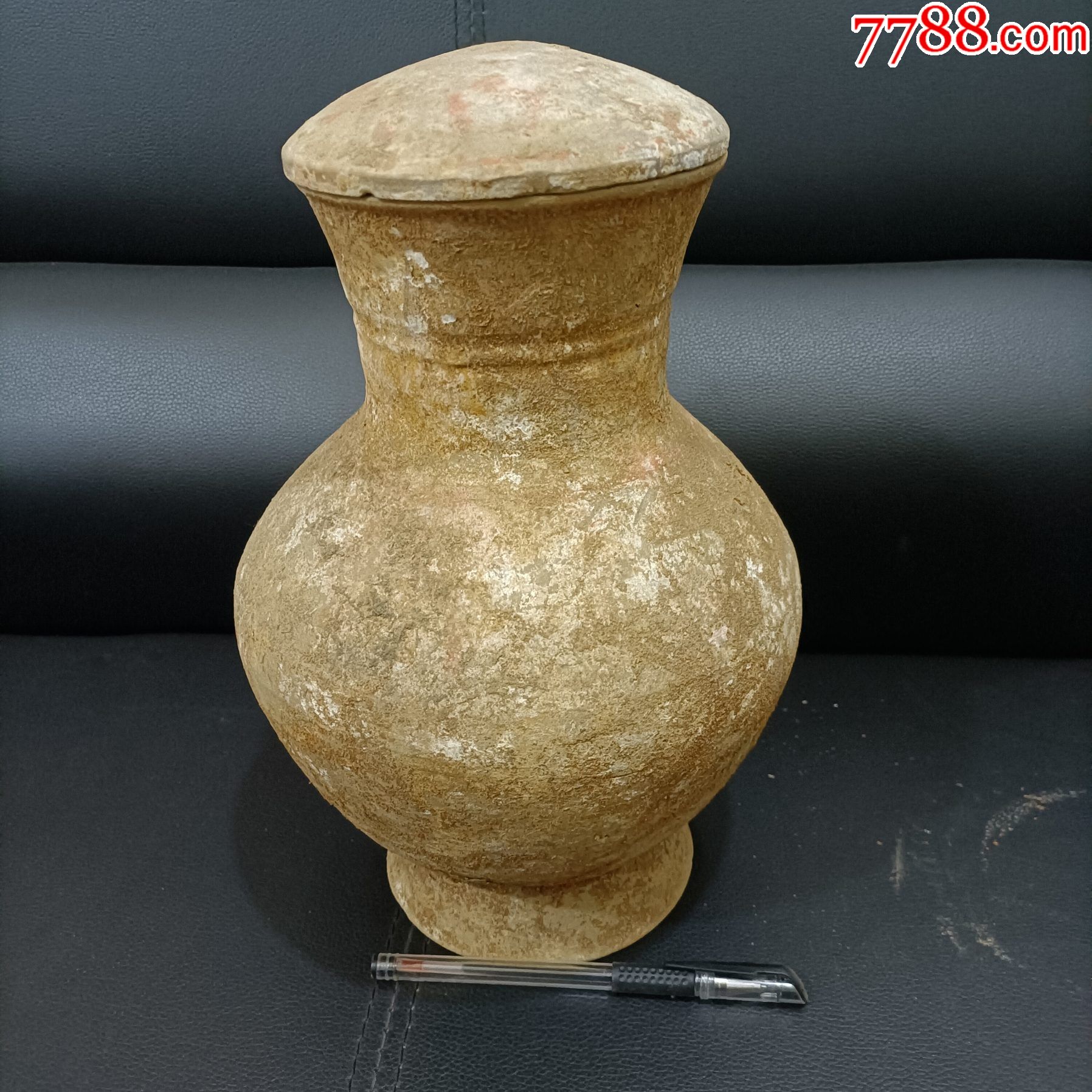 彩纹饰陶器汉代_价格18000元【我从远古飞来】_第1张_7788收藏__收藏