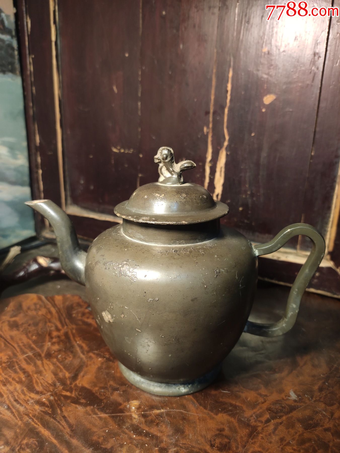 明清时期老锡壶