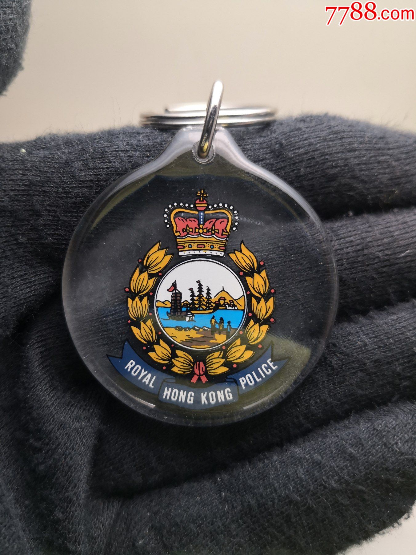 早期回归前皇家香港警察皇冠纪念品钥匙扣