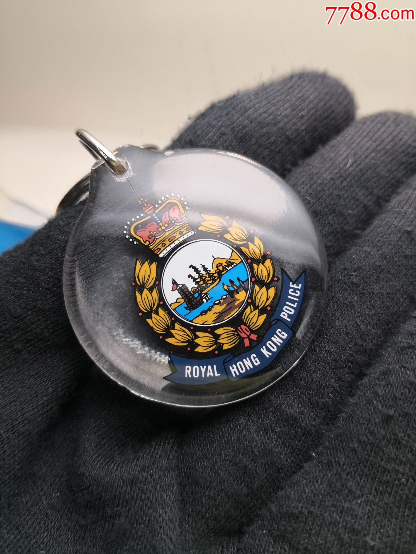 早期回归前皇家香港警察皇冠纪念品钥匙扣