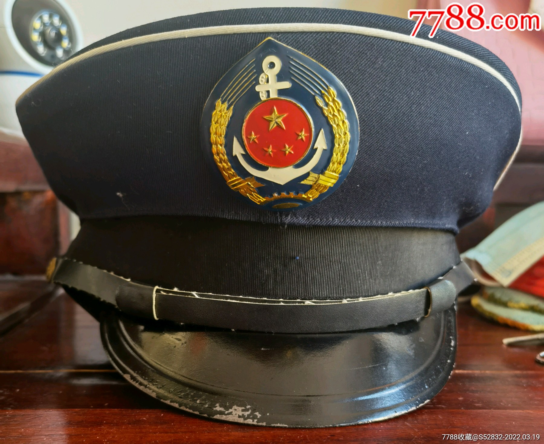 80年代海员大檐帽