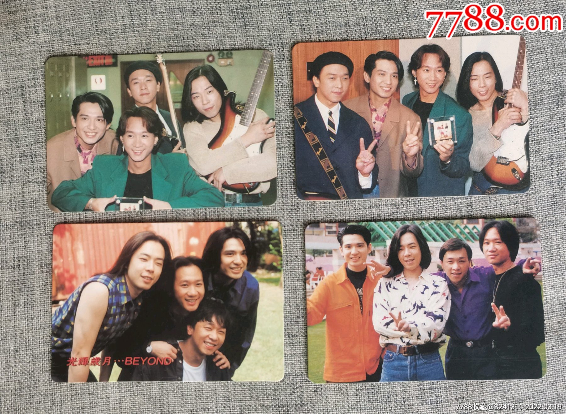 怀旧pop明星幻彩咭beyond四子