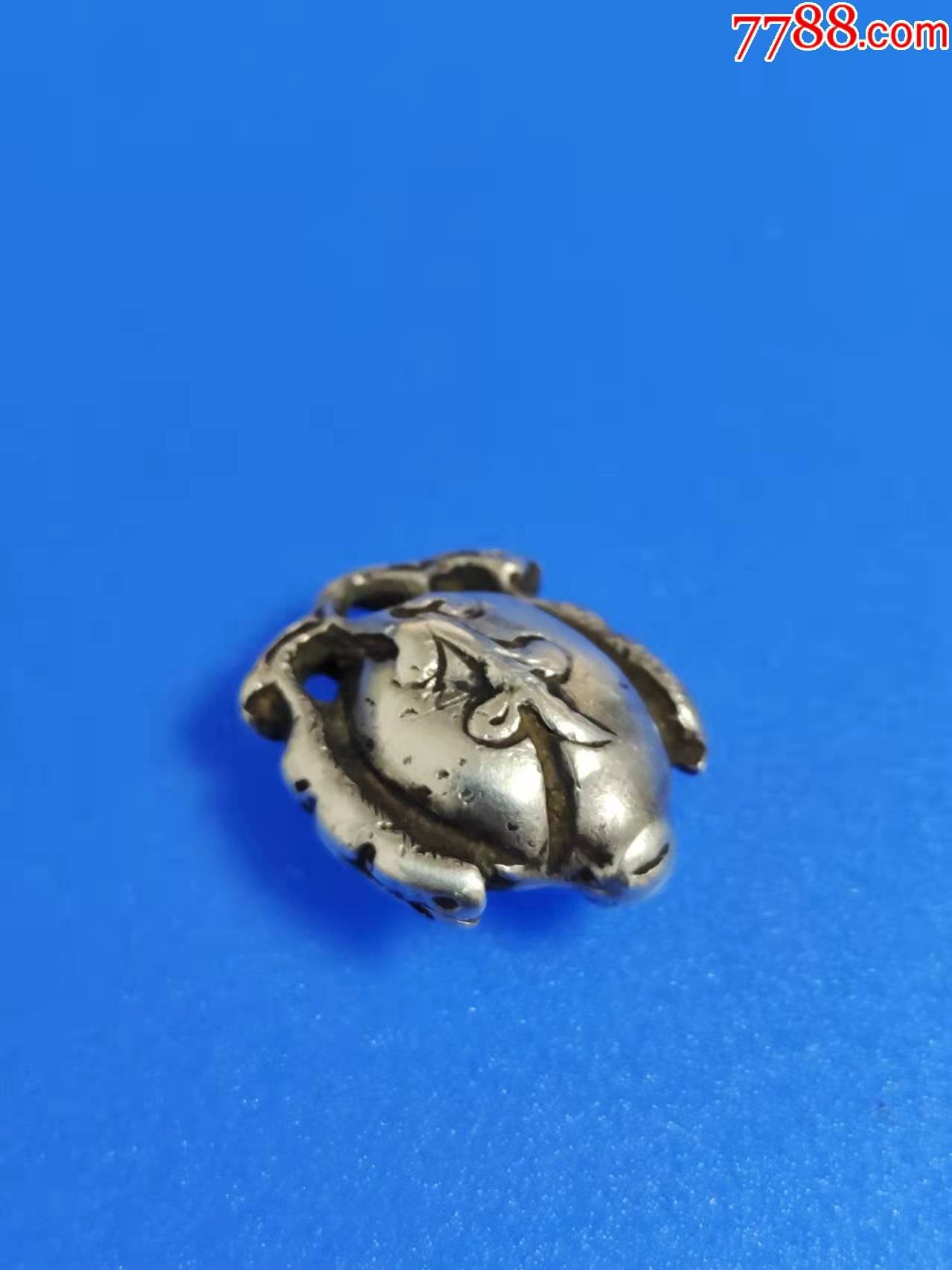 老银寿桃铃铛_其他银器_第1张_7788老玩具收藏