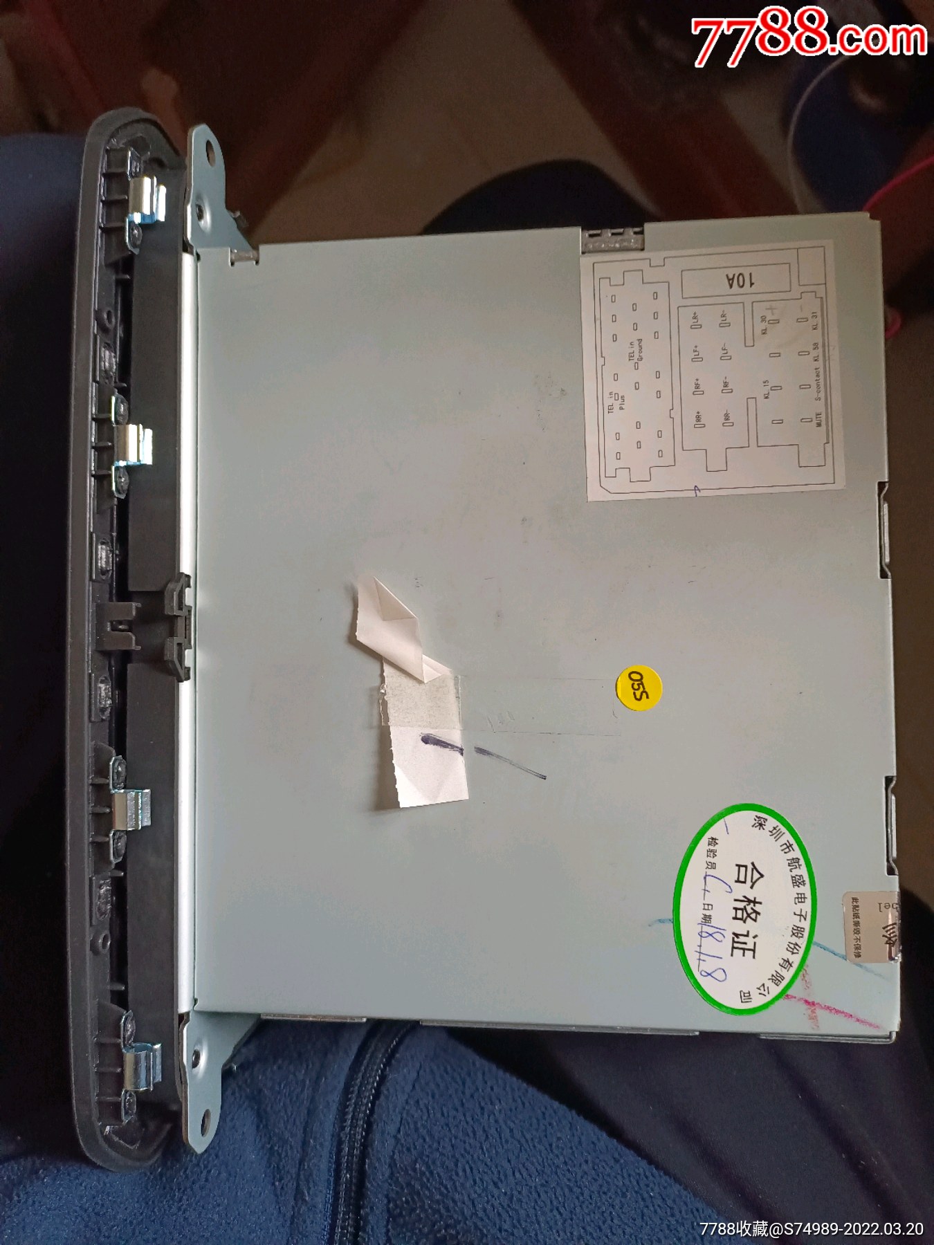 桑塔纳原车原装cd机音乐播放器