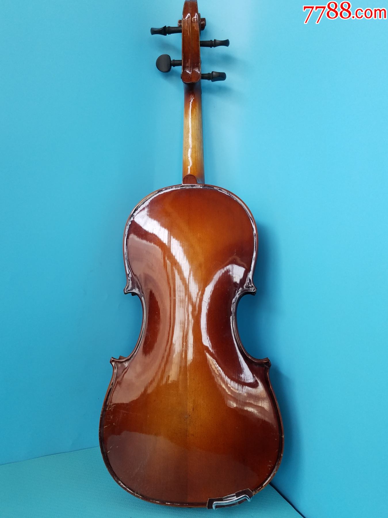 少见的凤凰牌老琴广州幸福弦乐厂编号504