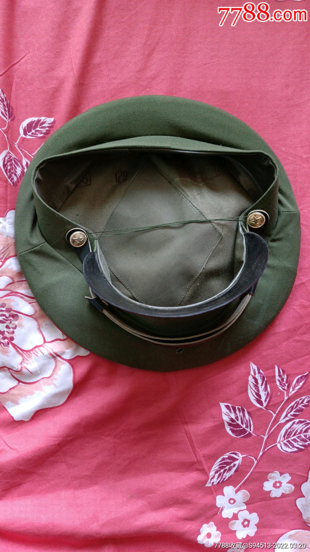 全新老式绿色大盖帽