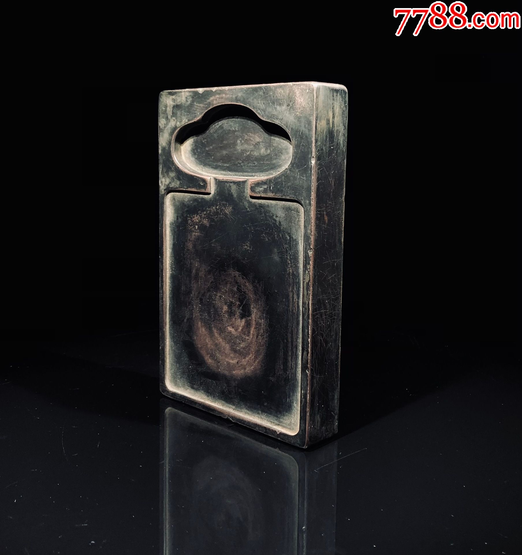 文房砚，长方形，如意砚池-价格:1800元-se86037539-端砚-零售-7788收藏__收藏热线