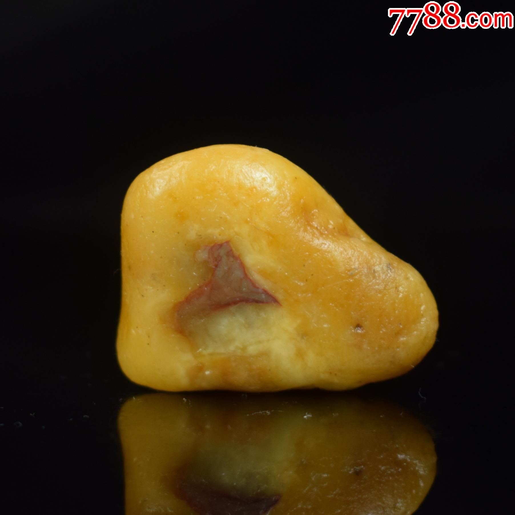 旧藏寿山鹿目田黄石36克