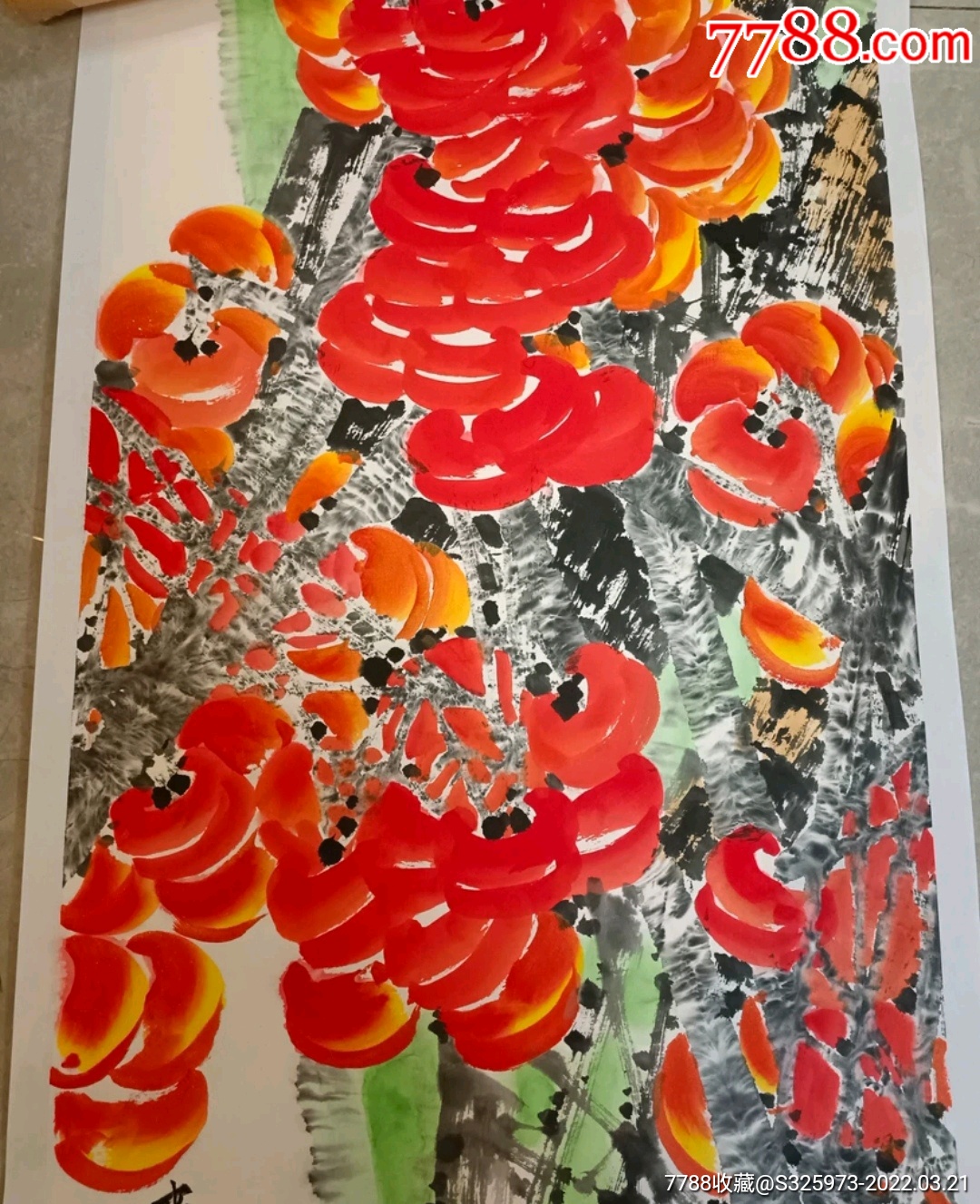 97百杰中美协任恒泉经典代表作事事如意