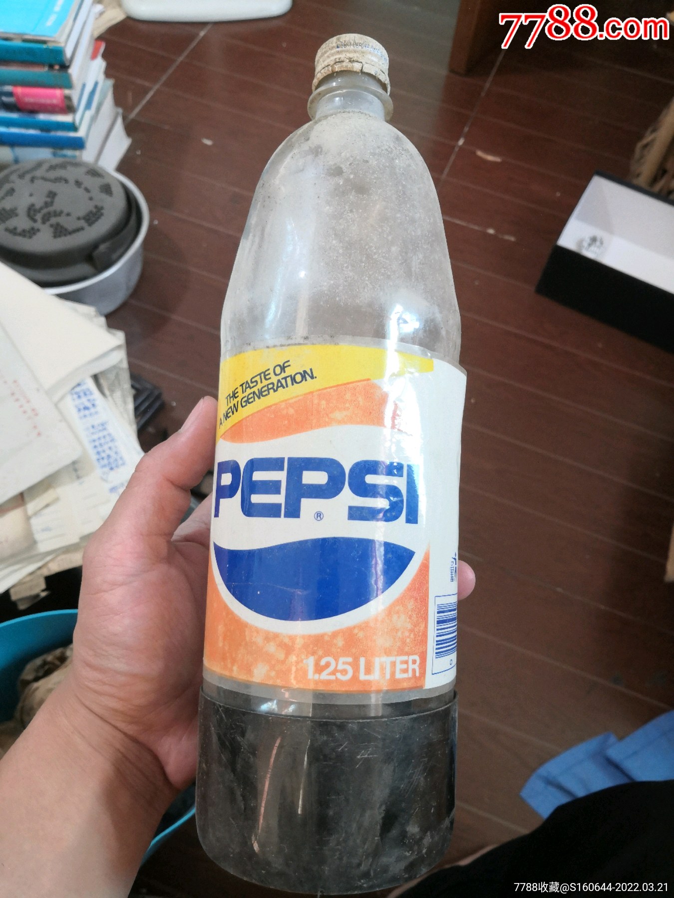 90年代pepsi饮料空瓶怀旧收藏