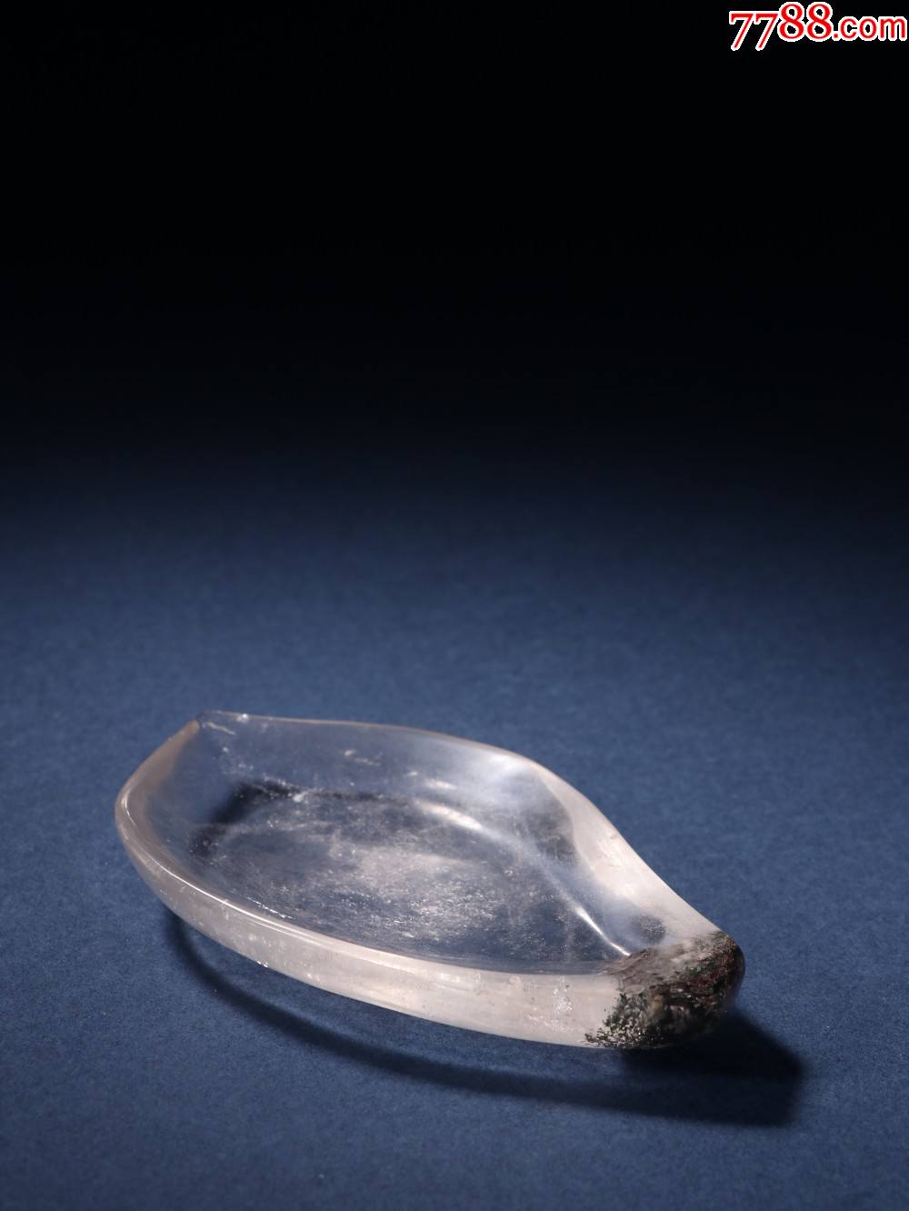 白水晶叶形笔舔