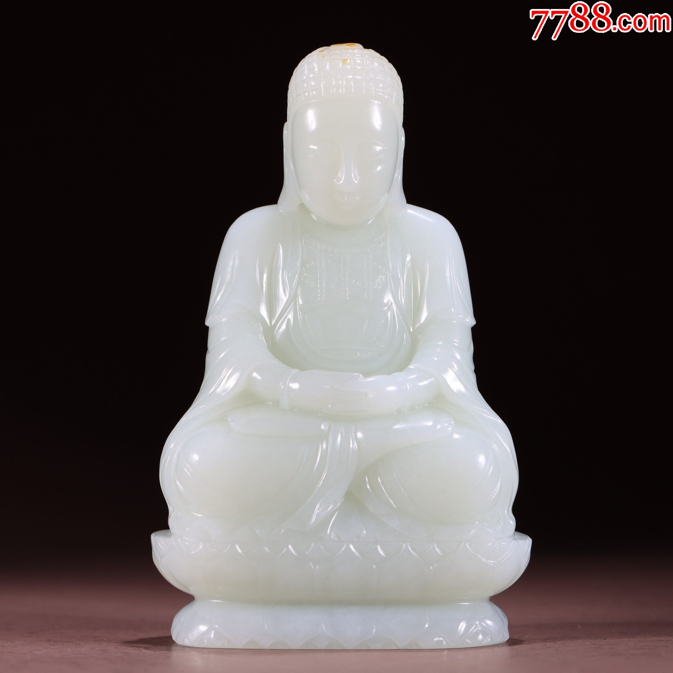 和田玉佛像摆件