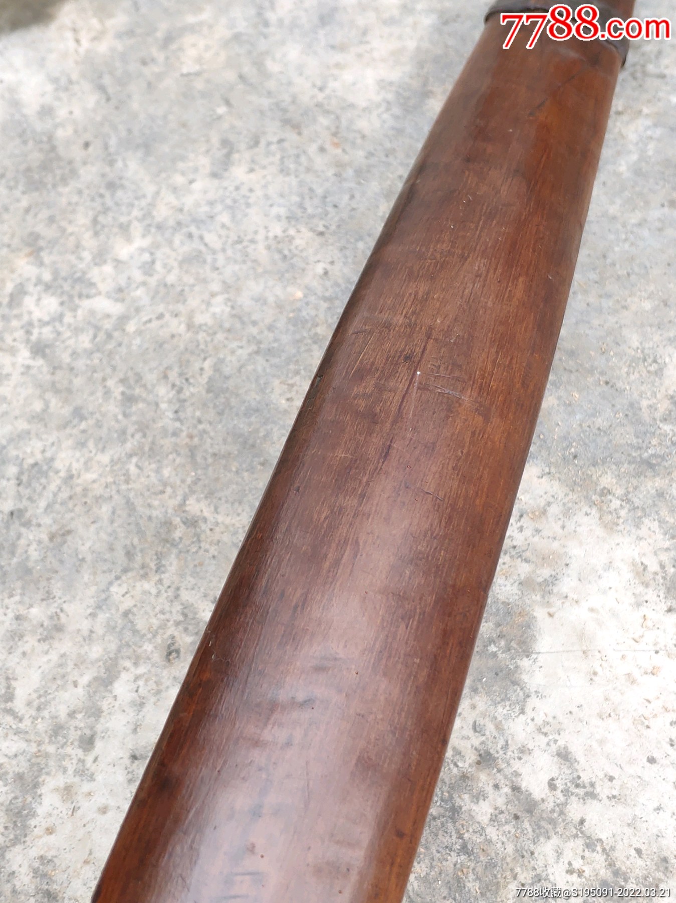 民国古董老扁担木扁担