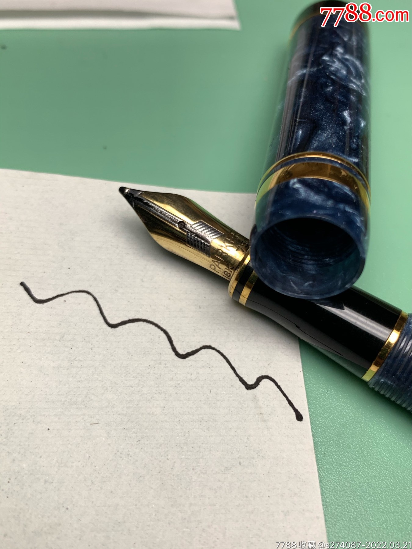 原装正品papker派克钢笔长度13cm笔杆粗14mm12mm1