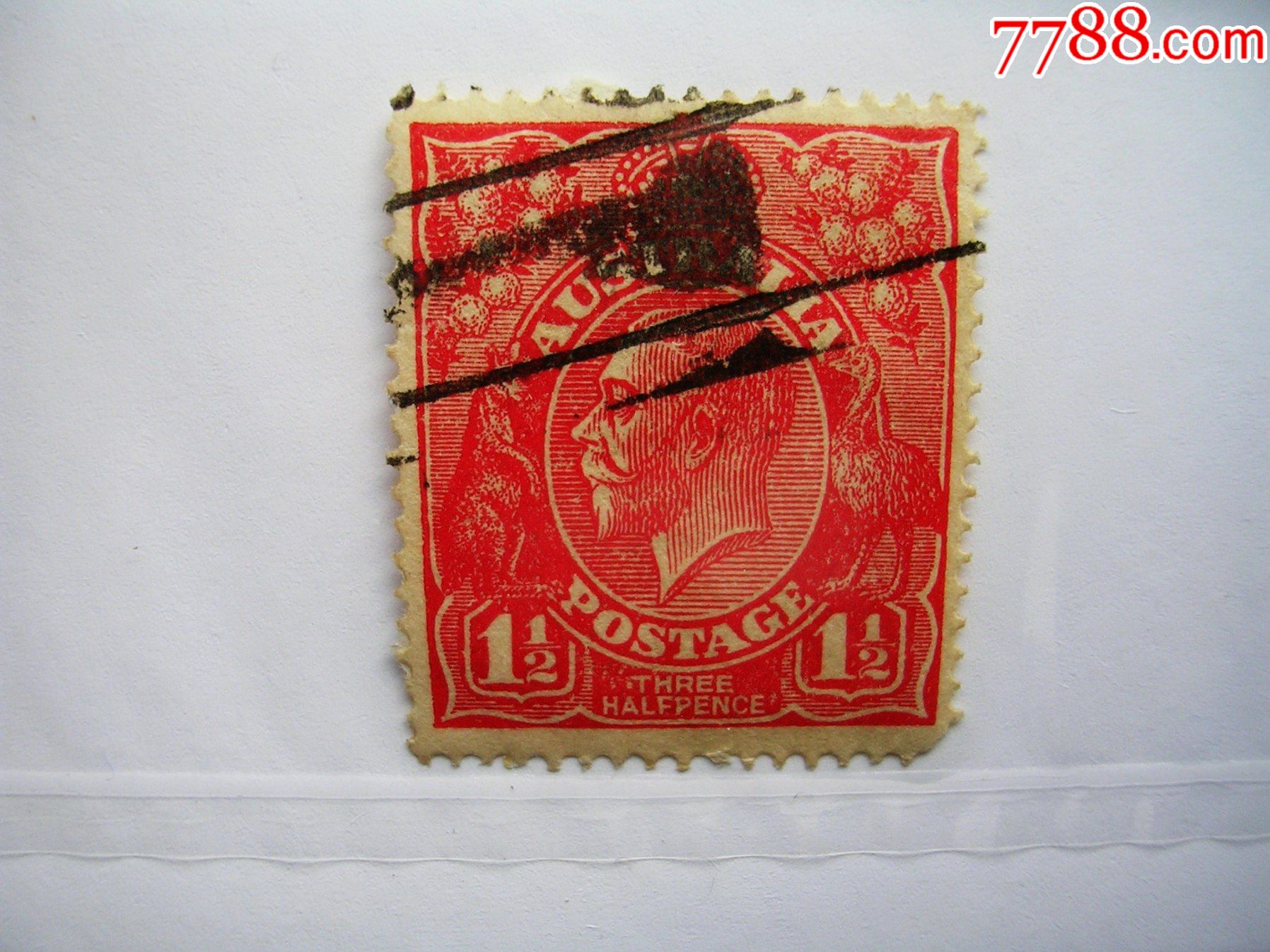 英属澳大利亚乔治v世国王店号223104