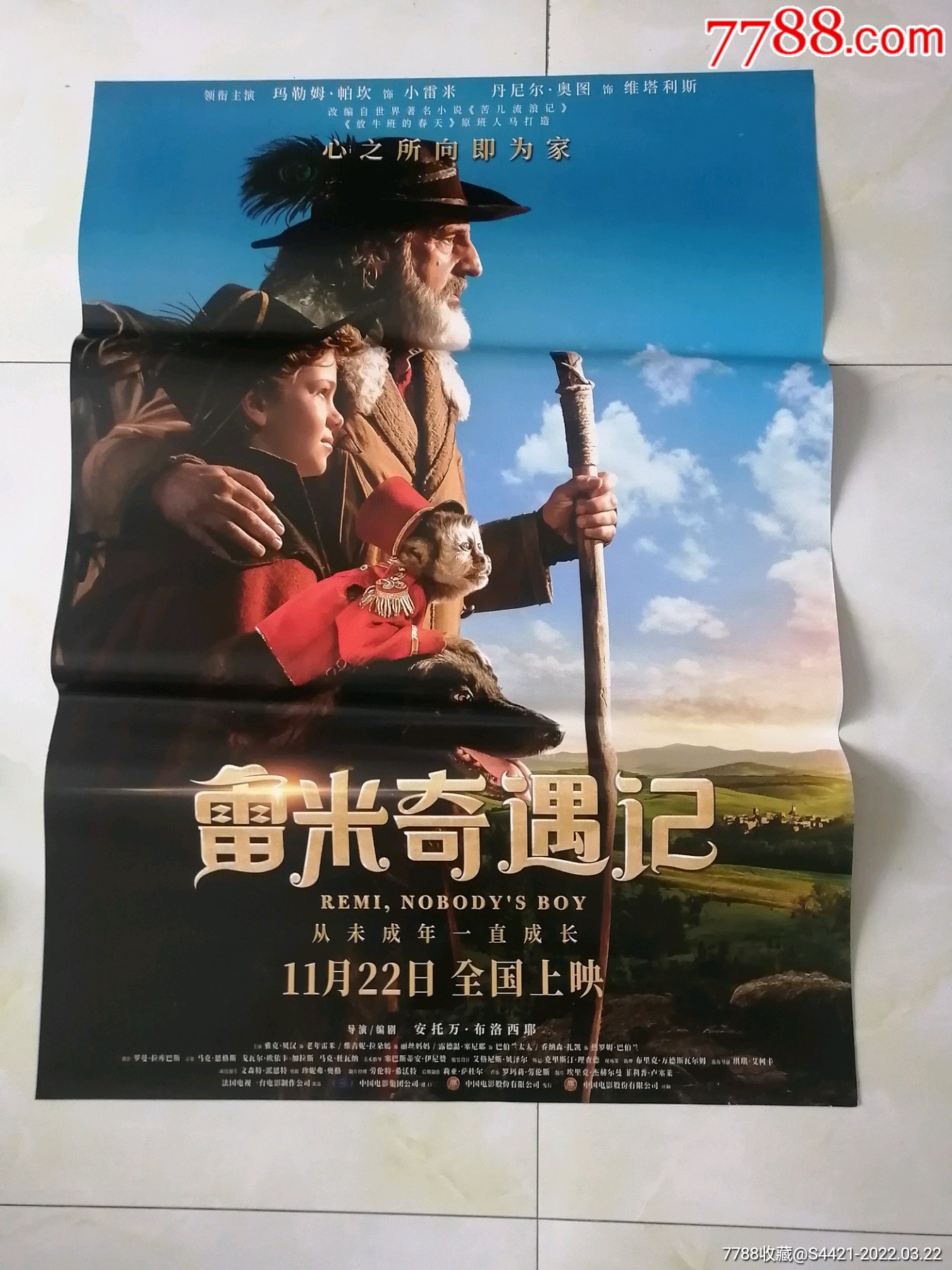 雷米奇遇记-电影海报-7788商城__七七八八商品交易平台(7788.com)
