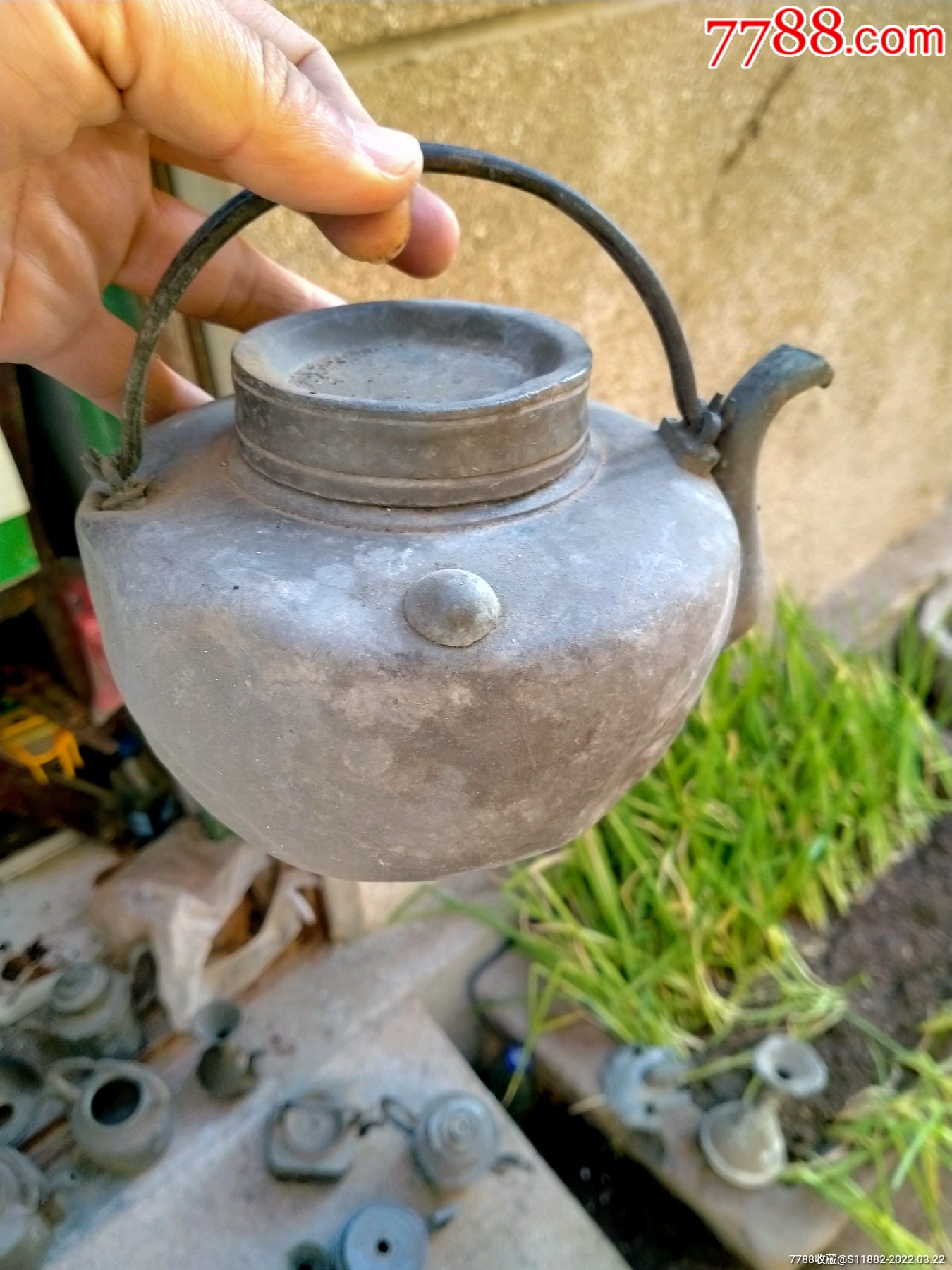 民国民俗老物件展览老锡壶茶水壶特惠藏友厚重