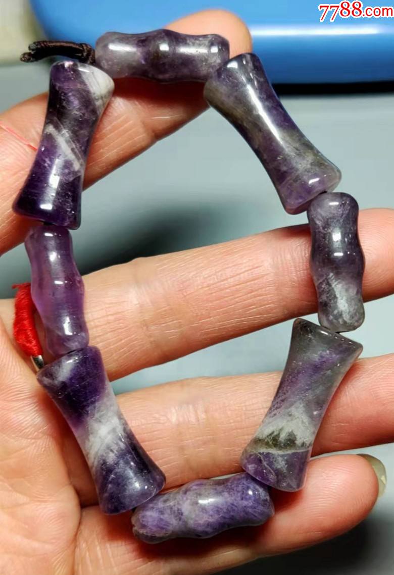 清代紫水晶手链-价格:650元-se86077855-水晶-零售-7788期刊网