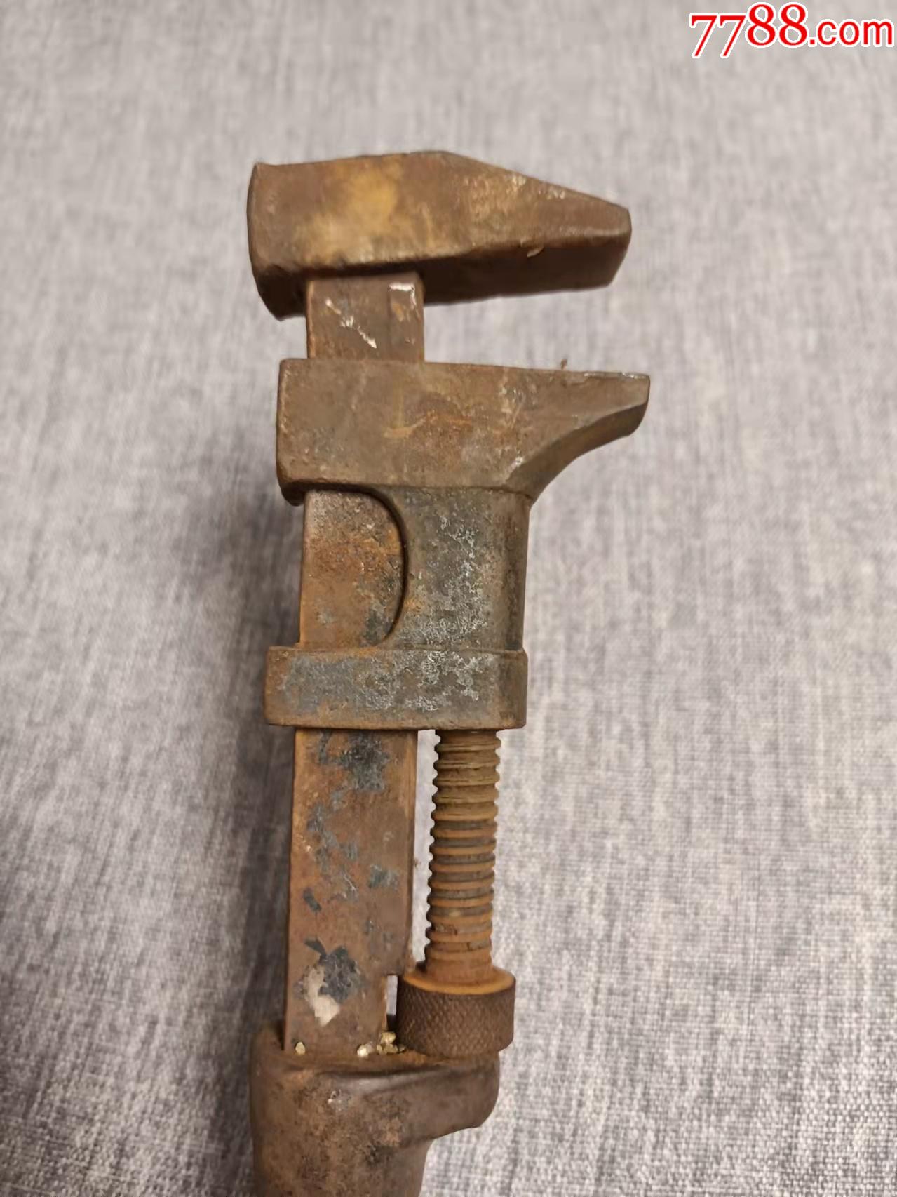 民国时期的老物件老工具铁夹也可以当锤子金银匠人民俗收藏