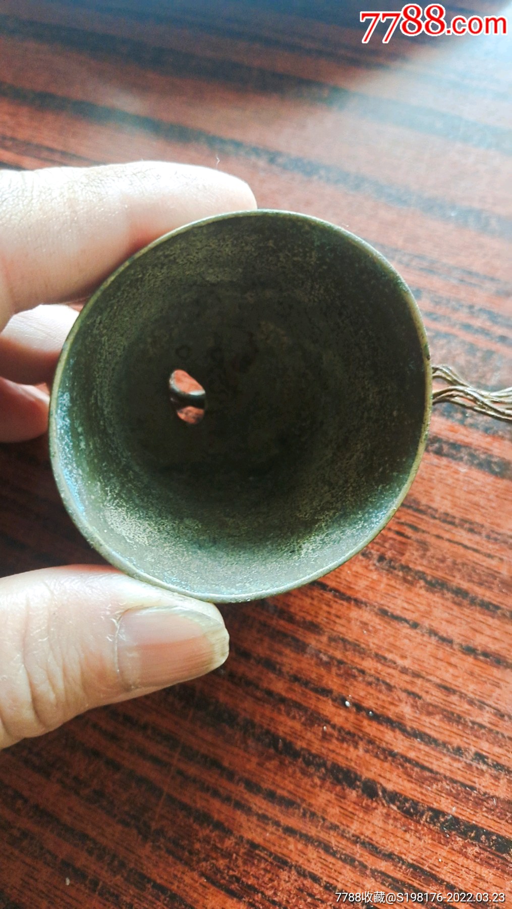 铜铃子元宝形铃子