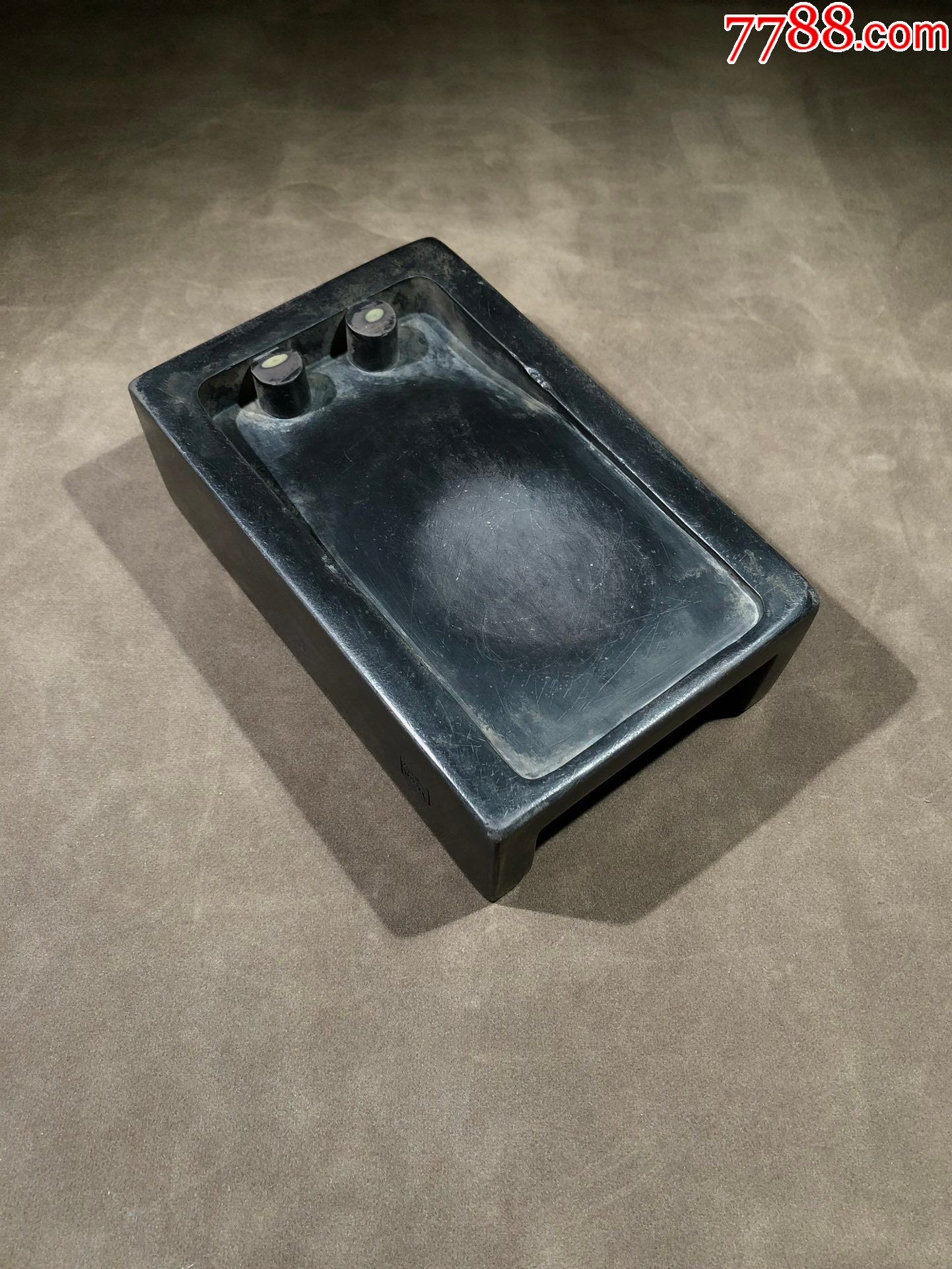 名家李蟠北斗七星端石太史砚