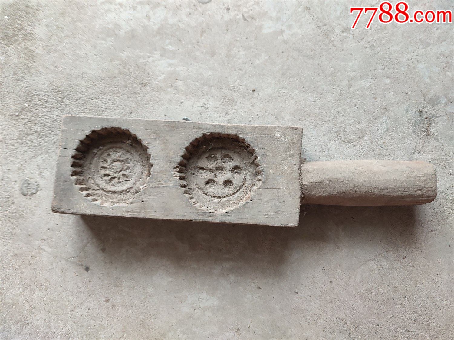 包老木雕月饼模子或者糕点模子