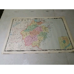 1991年浙江省地图