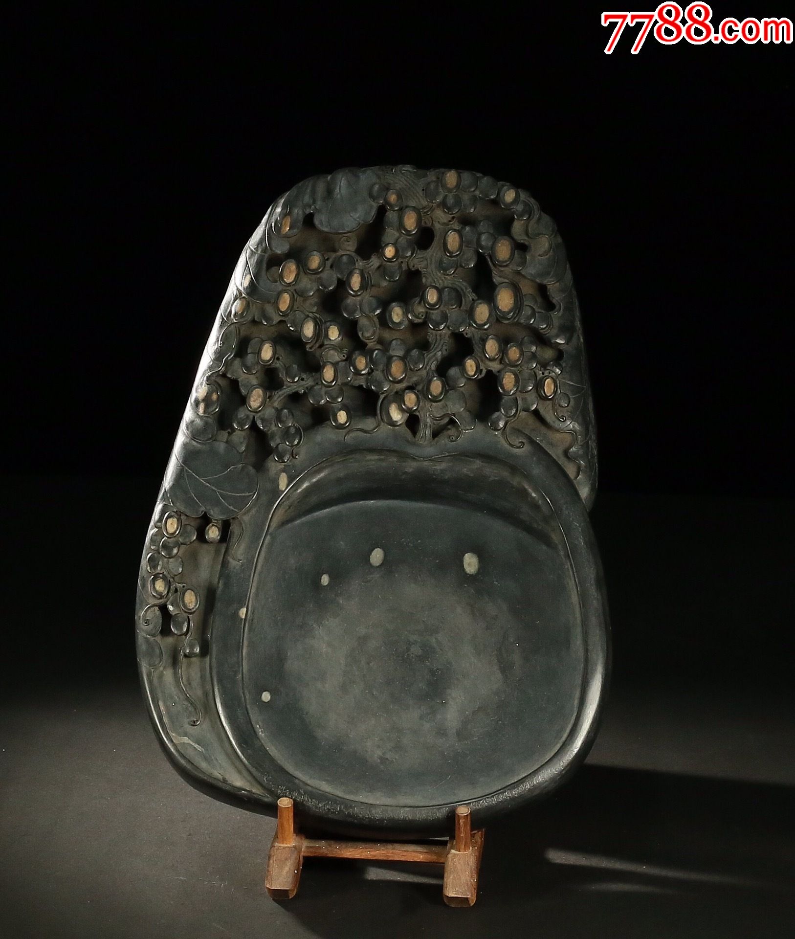 端砚梅花坑:多子多福-价格:5000元-se86106780-其他砚台-零售-7788