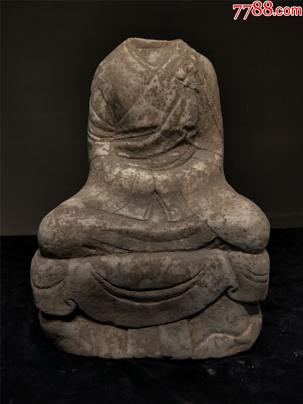 汉白玉佛身-价格:2500元-se86108125-石狮/石雕塑