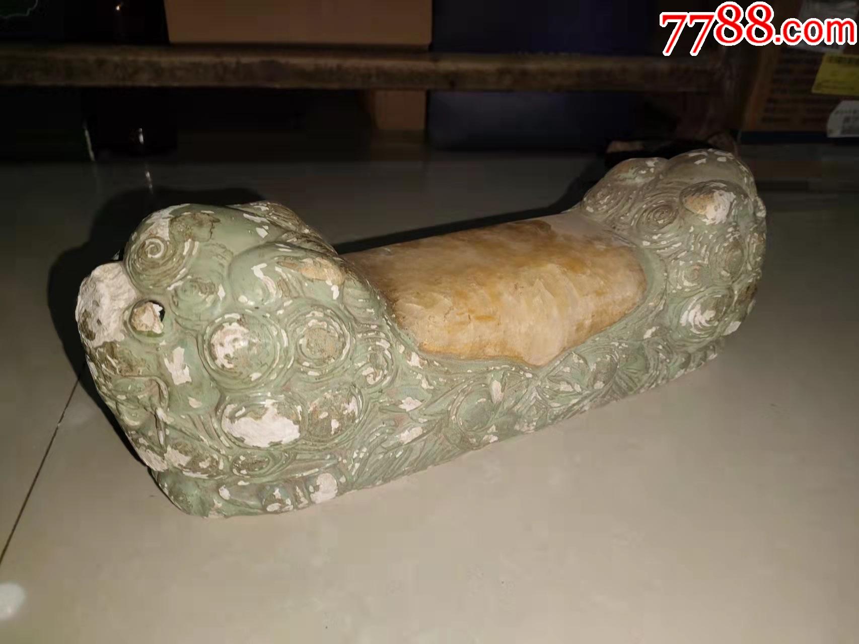 古代石枕头图片