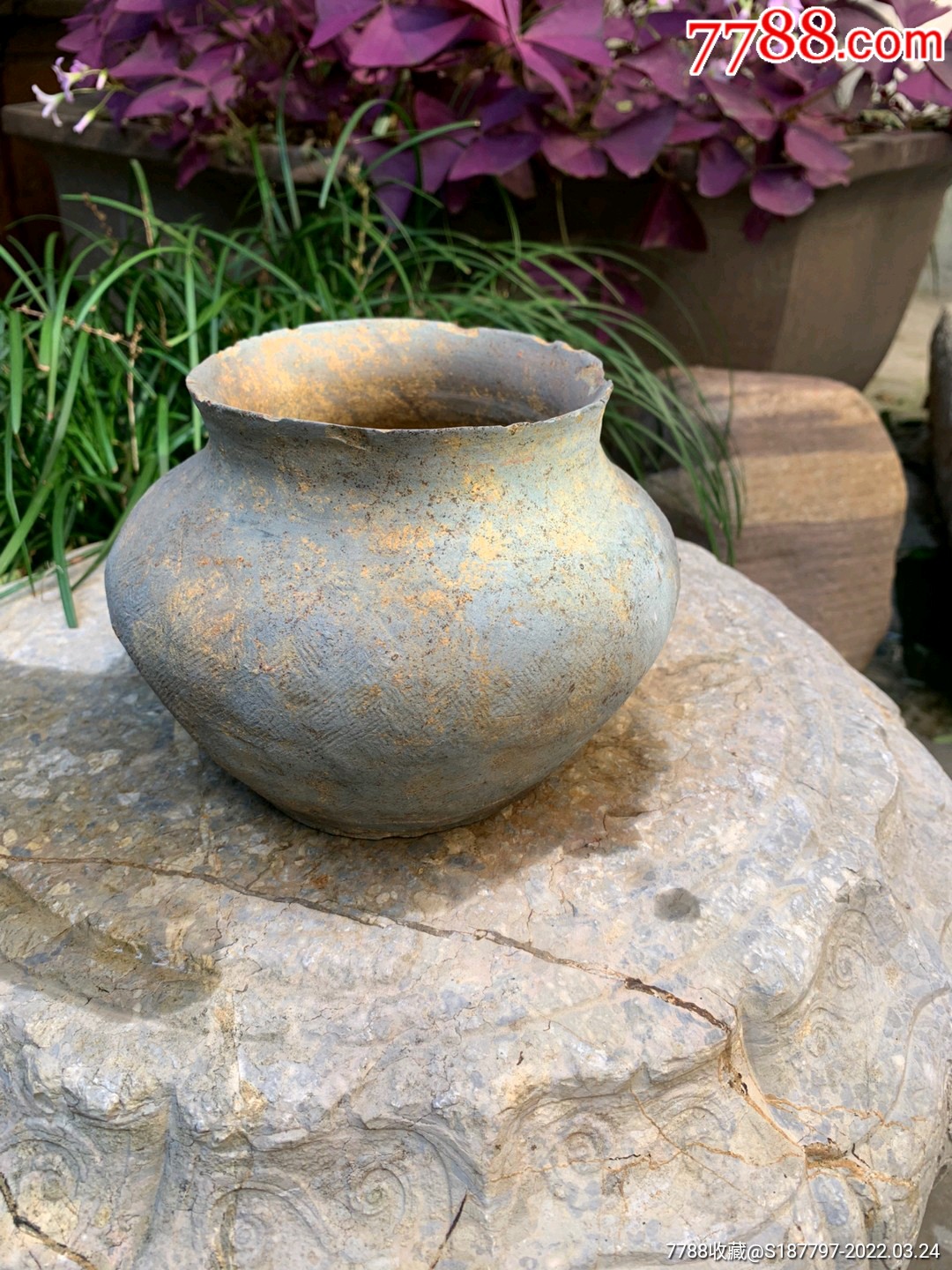 战国印陶罐-价格:980元-se86114538-灰陶-零售-7788漆器收藏