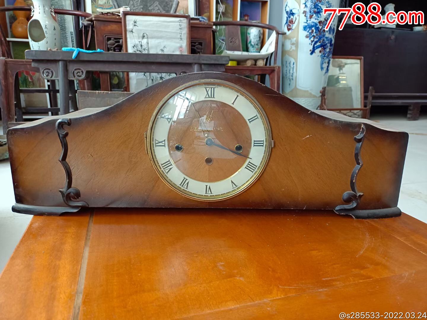 二战德国大个五音座钟_价格1200元_第1张_7788商城__七七八八商品交易