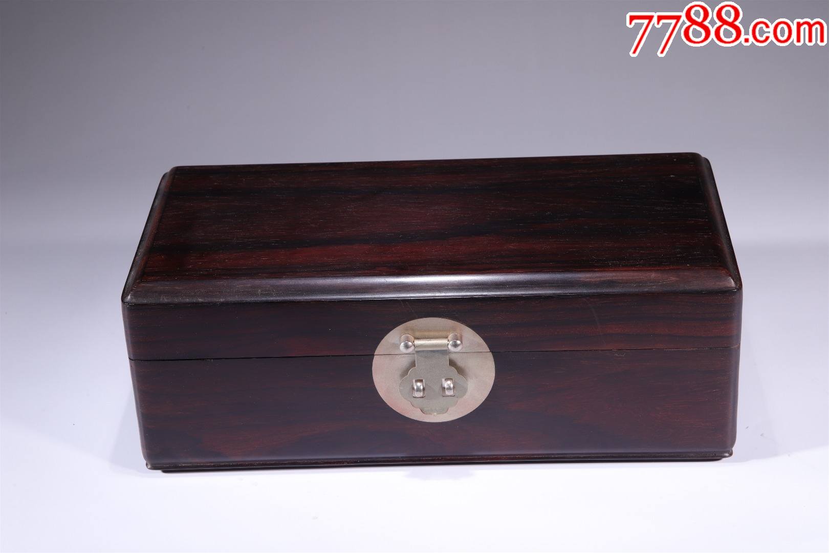 清紫檀木文盒_木盒/木匣_图片收藏_回收价格_7788音像