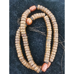 上百年老切片星月菩提108棵朝珠