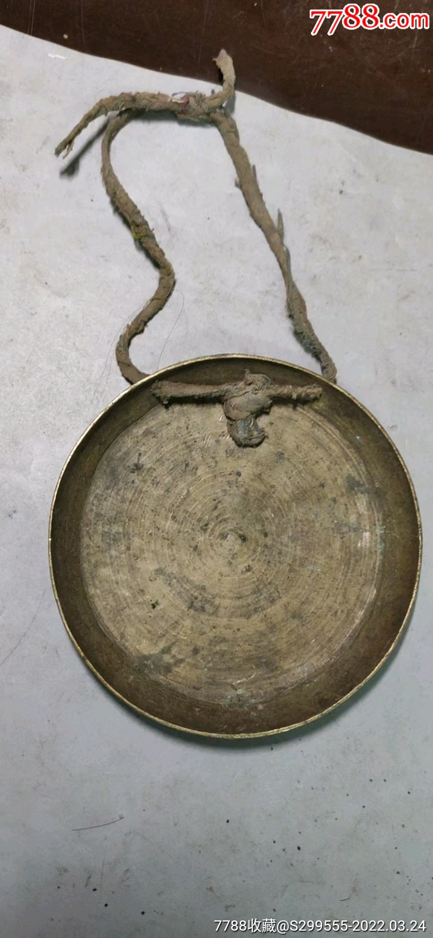 清代小铜锣品相如图80