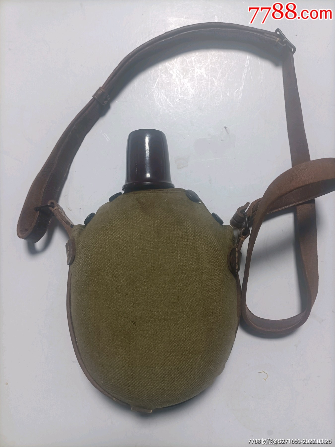 日军二战军官用水壶