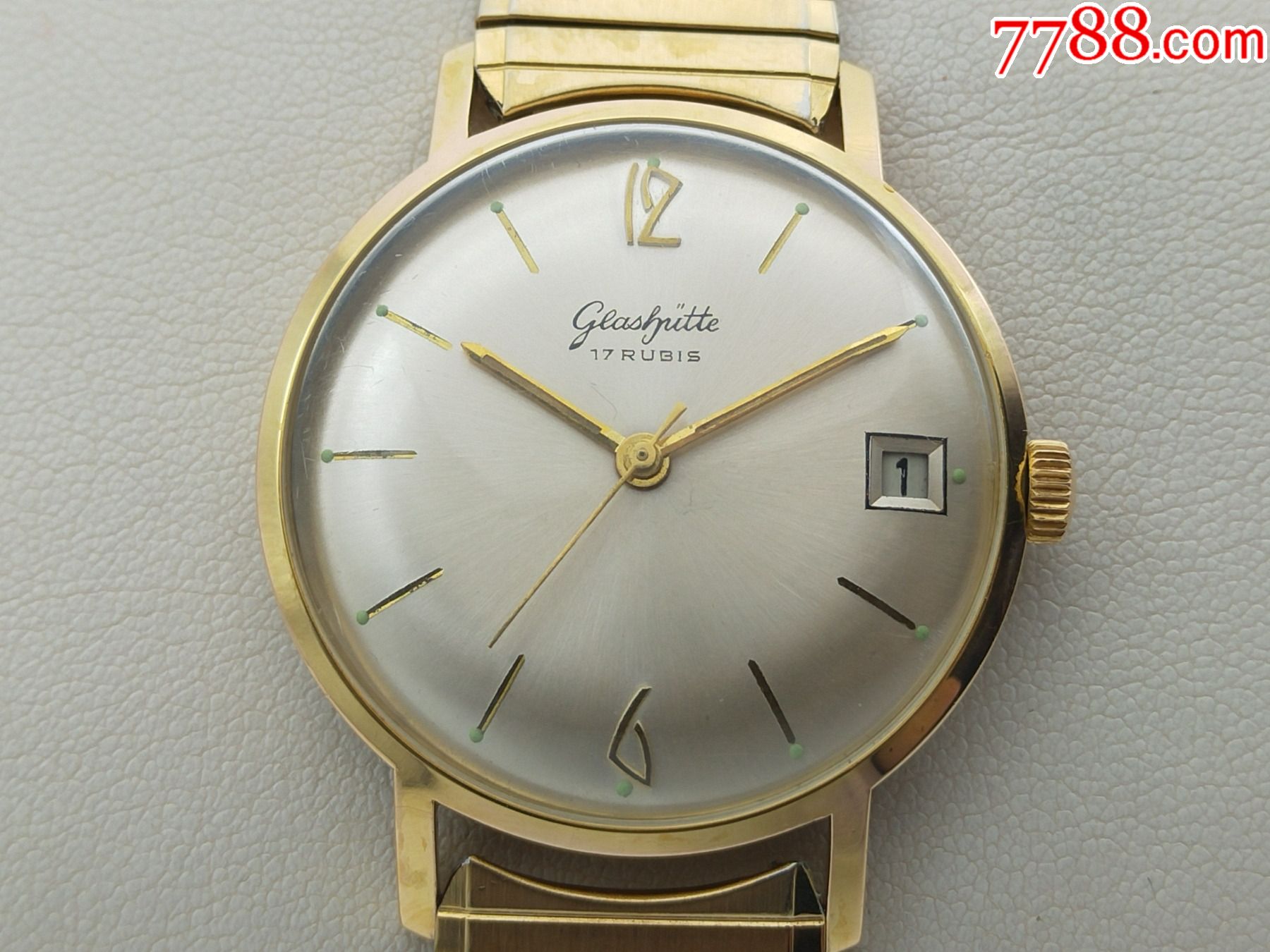 世界特级表德国格拉苏蒂手工制作独一无二6秒独有gub自产机芯36径